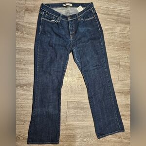 Levis 529 Curvy Boot Cut Black Tag  Jeans 18 M